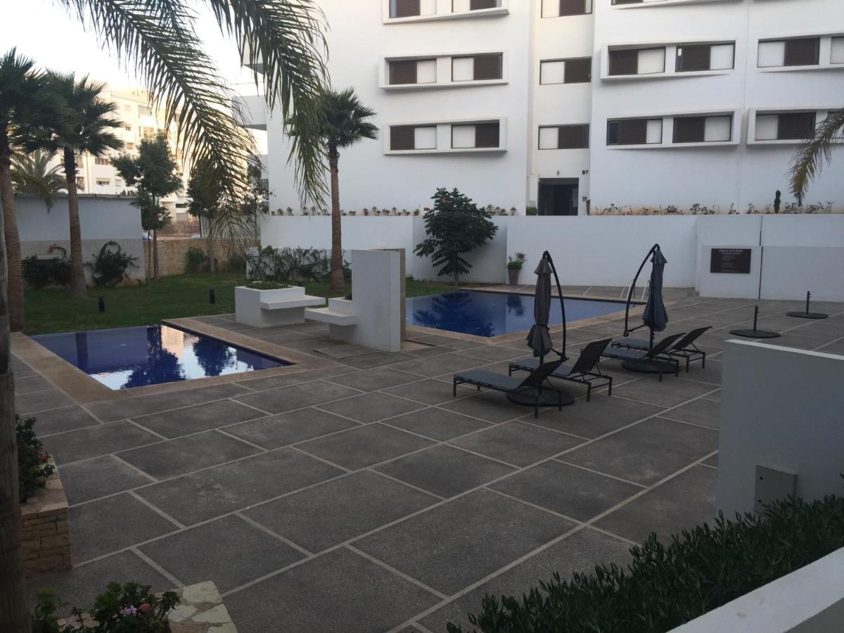 Luxury Apartment 100Sqm With Pool Near Beach Wifi Unlimited With Optical Fiber Agadir Exteriör bild