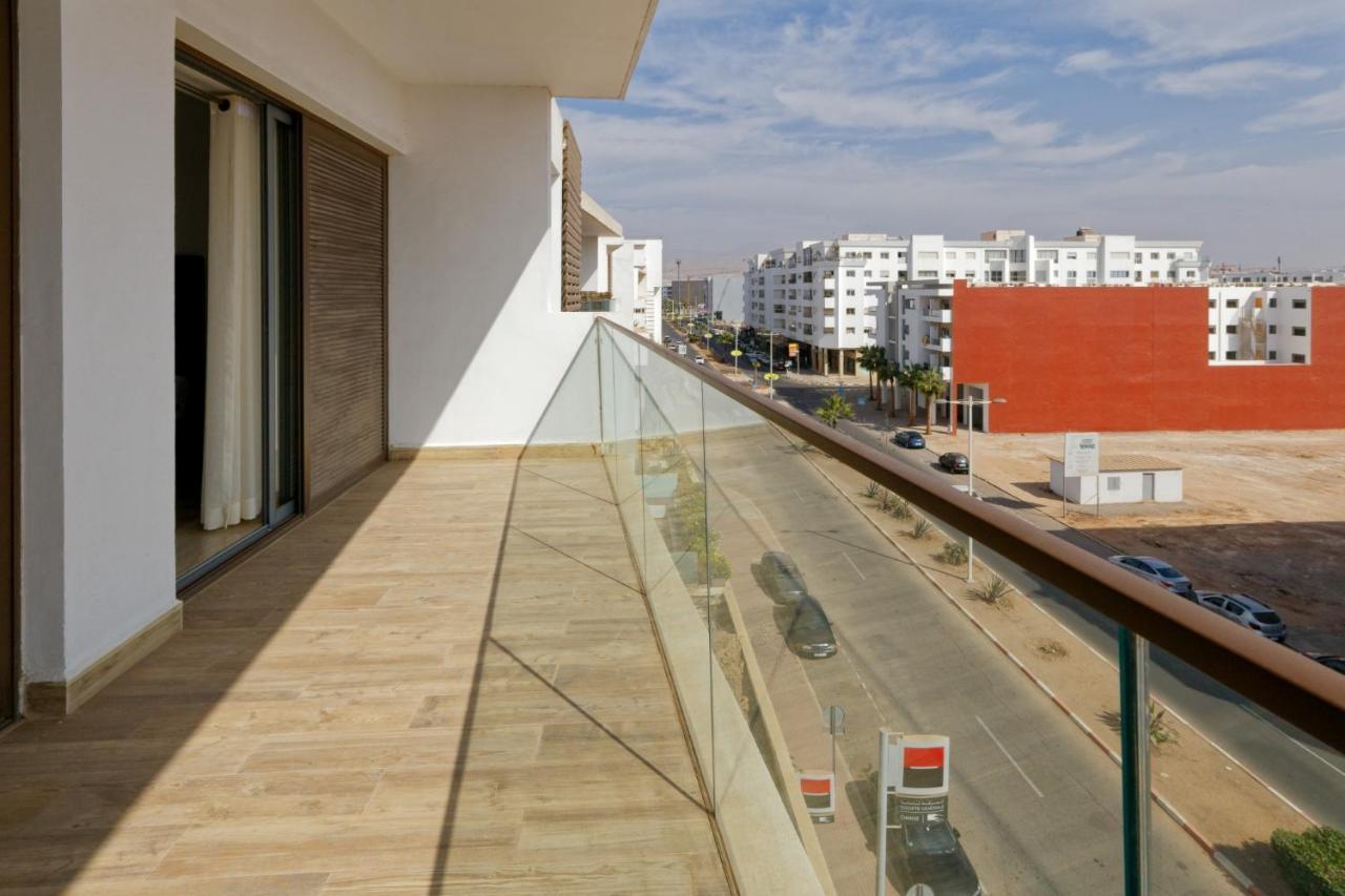 Luxury Apartment 100Sqm With Pool Near Beach Wifi Unlimited With Optical Fiber Agadir Exteriör bild