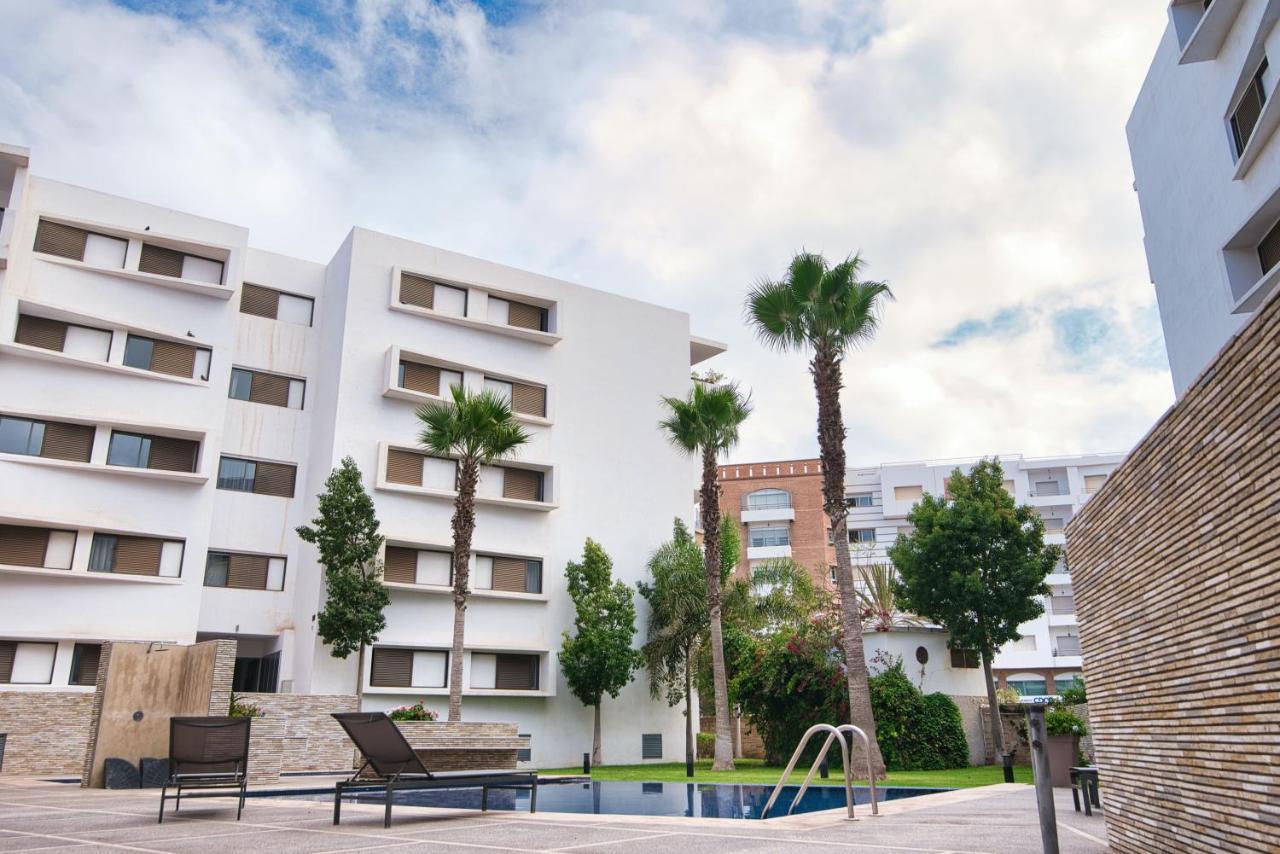 Luxury Apartment 100Sqm With Pool Near Beach Wifi Unlimited With Optical Fiber Agadir Exteriör bild