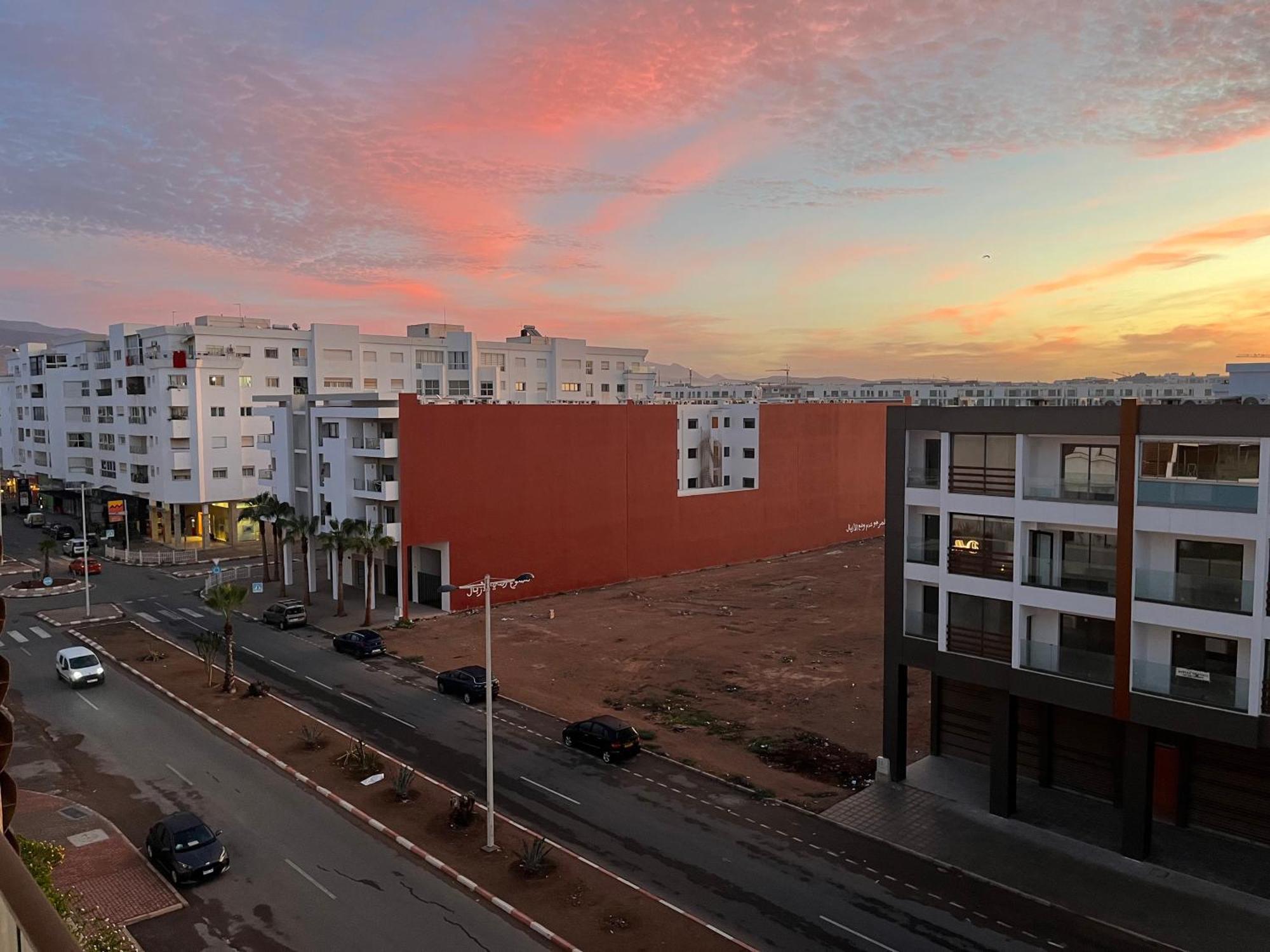 Luxury Apartment 100Sqm With Pool Near Beach Wifi Unlimited With Optical Fiber Agadir Exteriör bild